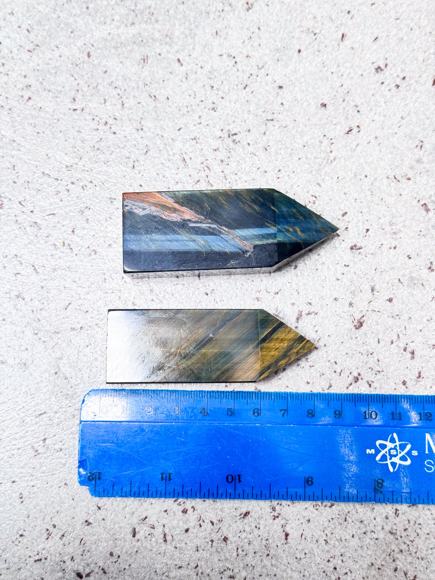 Blue Tigers Eye points
