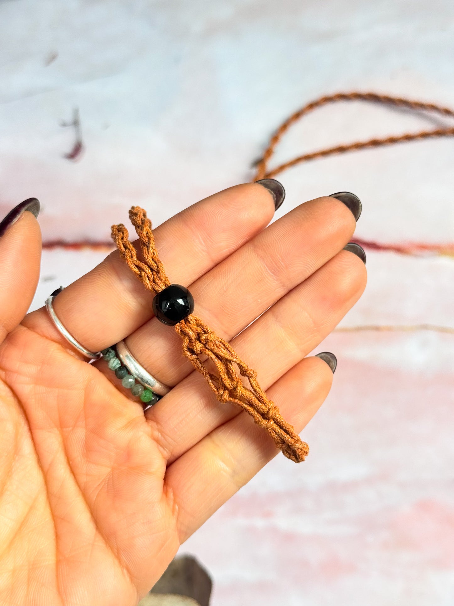 Macrame Net Tumble Holders