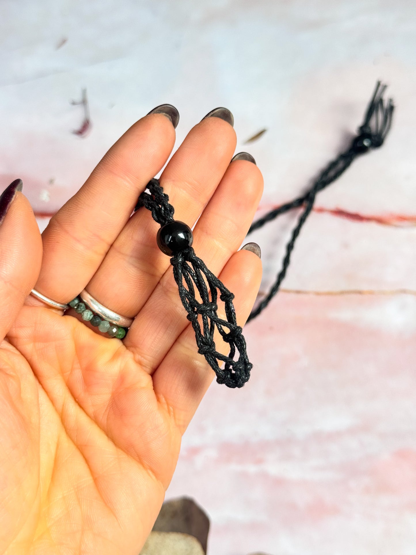 Macrame Net Tumble Holders