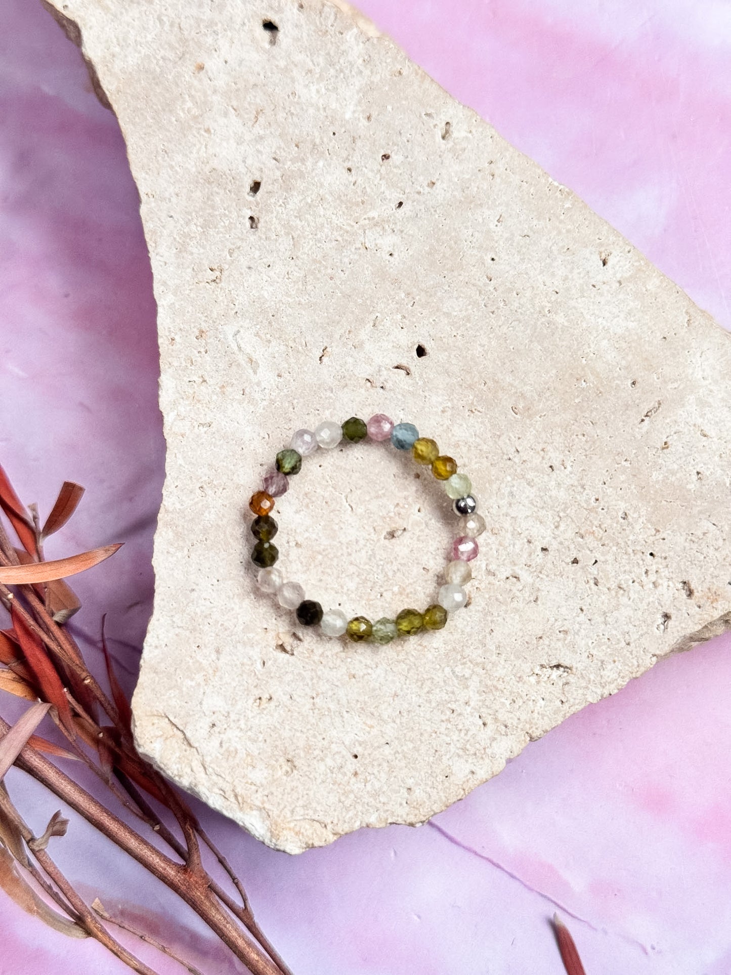 Faceted Anxiety Rings