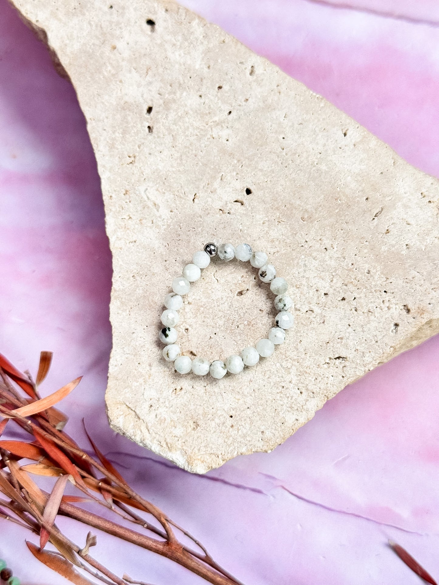 Faceted Anxiety Rings
