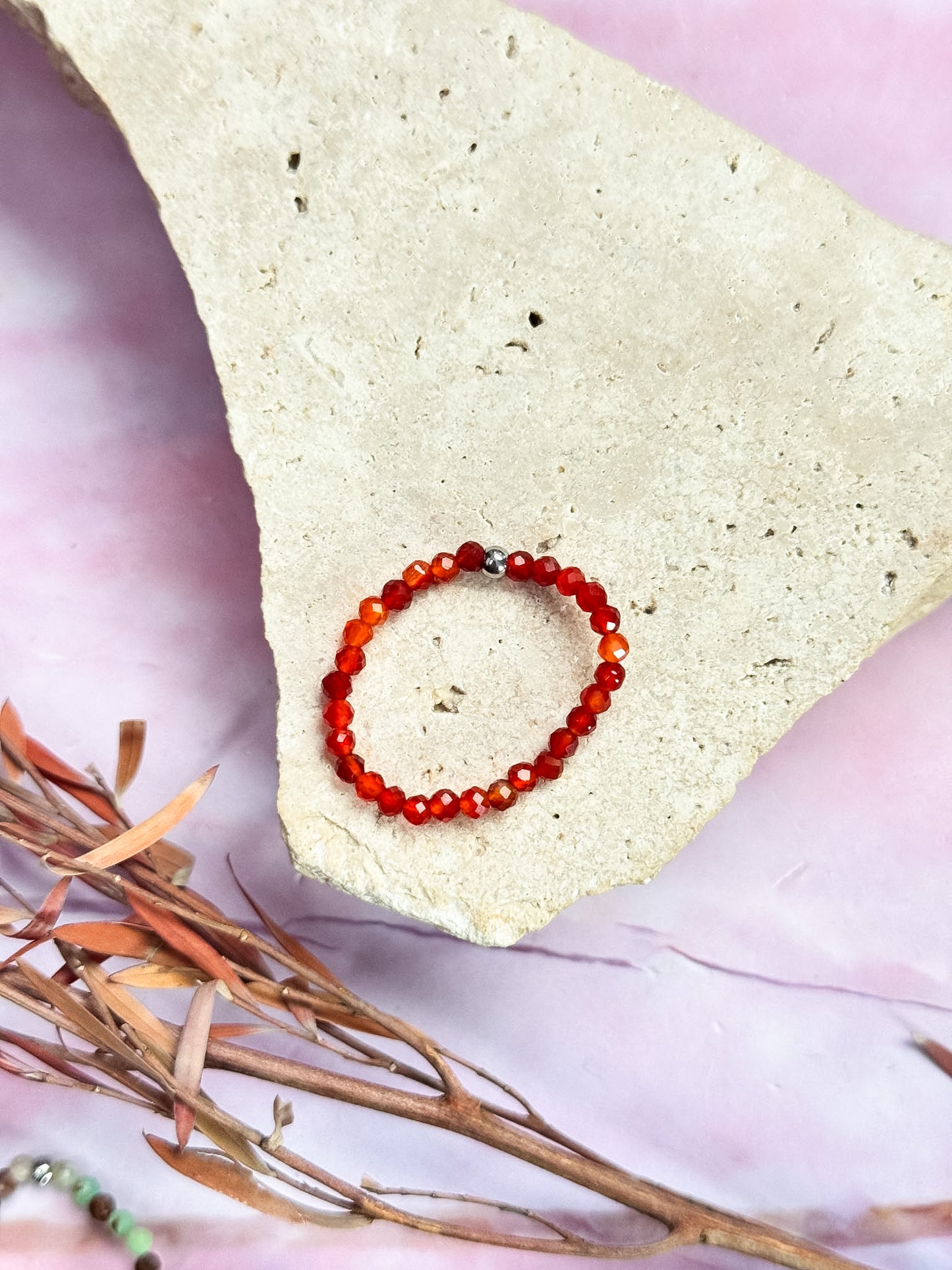 Faceted Anxiety Rings