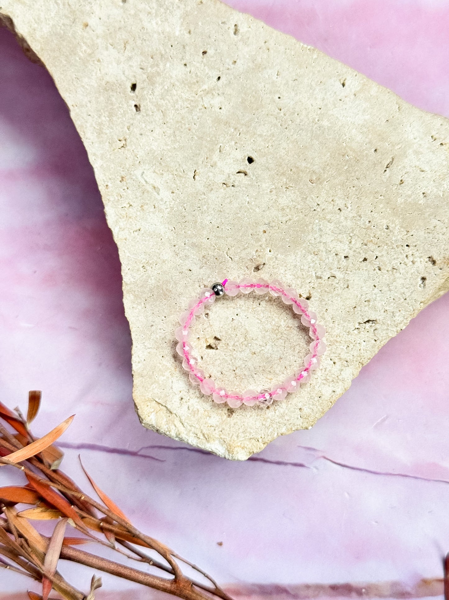 Faceted Anxiety Rings