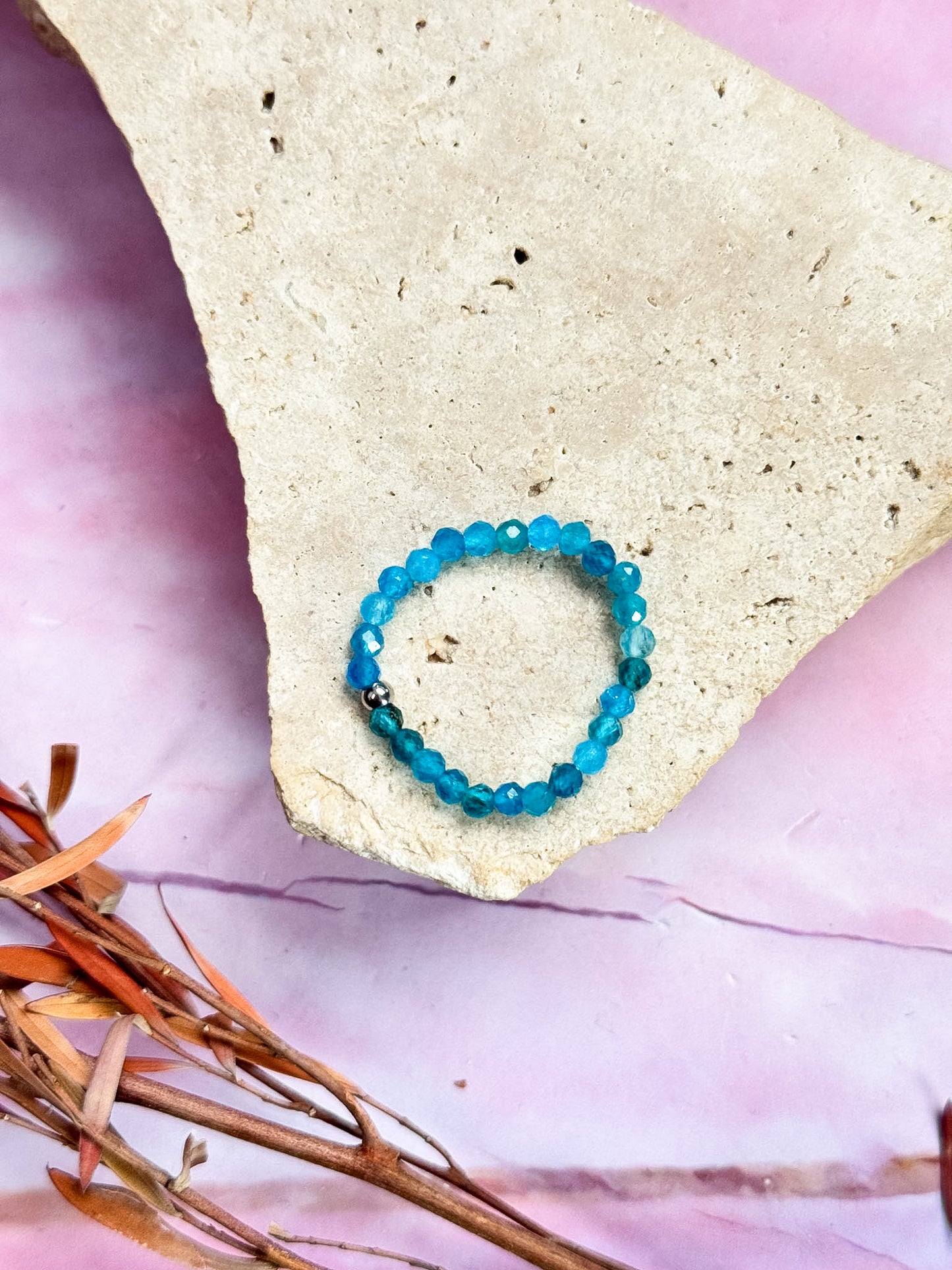 Faceted Anxiety Rings