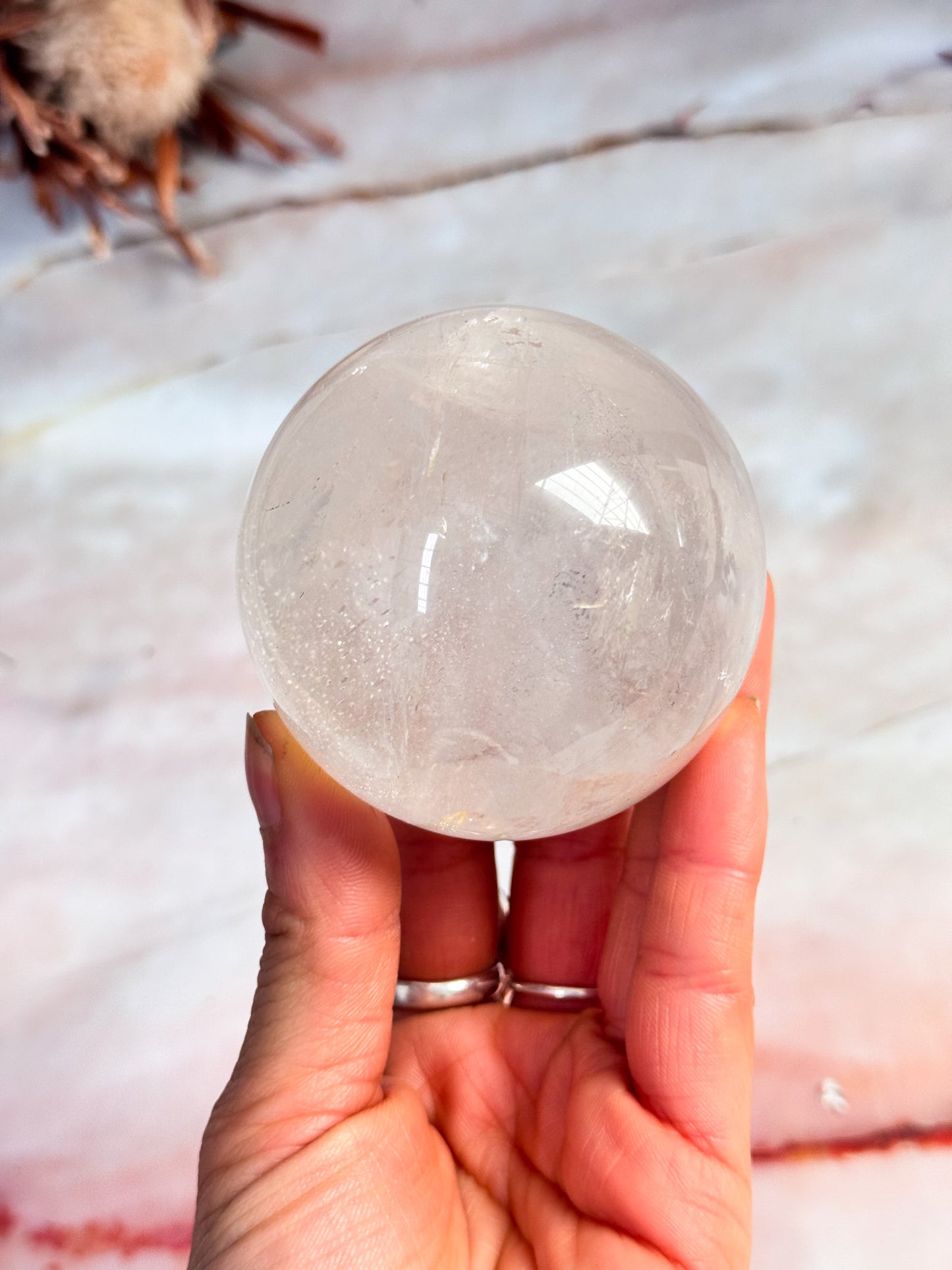 Clear Quartz Sphere