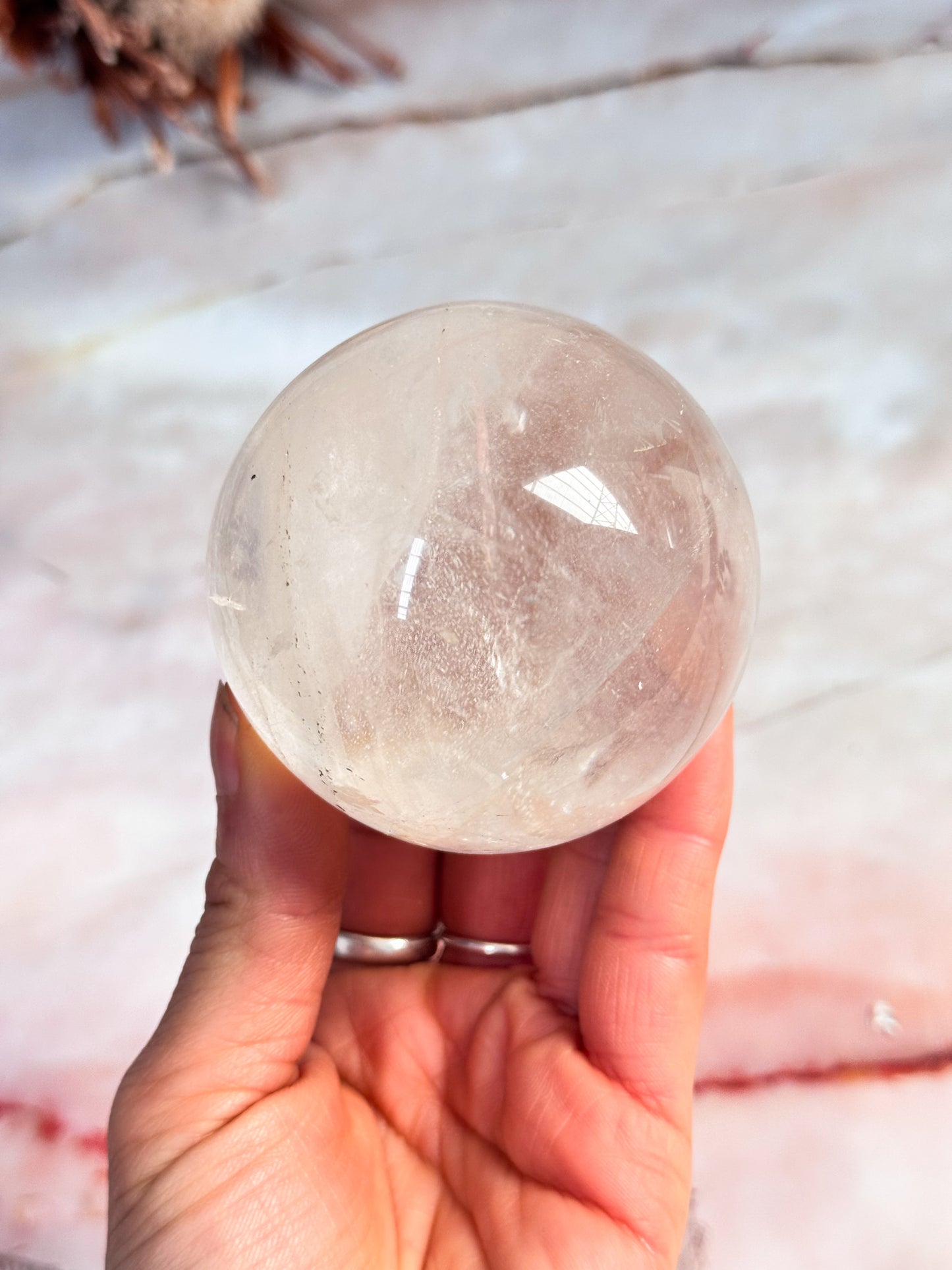 Clear Quartz Sphere