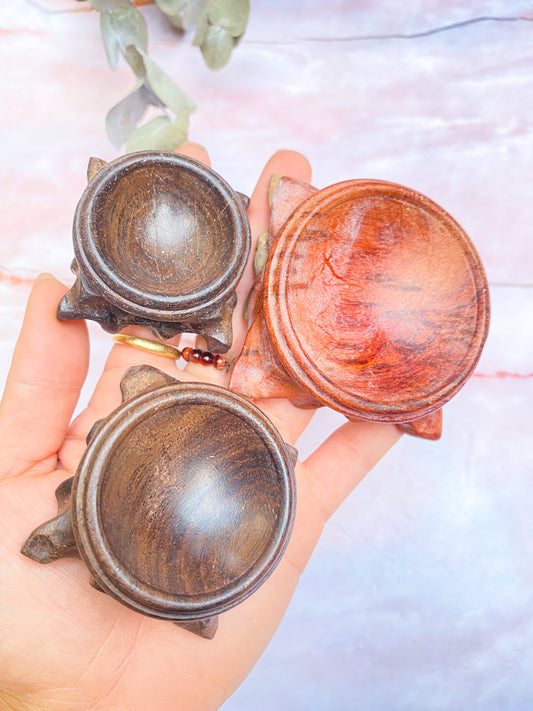 Wooden Sphere Stands